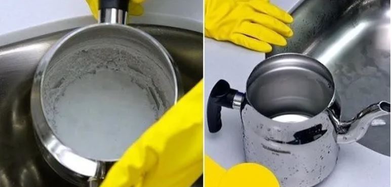 Kararan çaydanlıkları ışıl ışıl yapıyor; Suya 1 yemek kaşığı karıştırmak yetecek