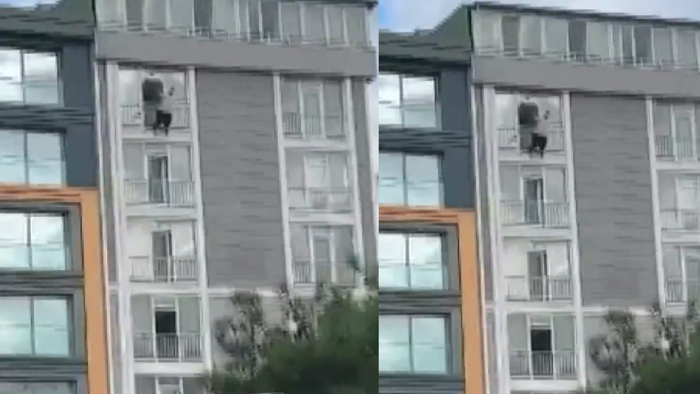 22 Yaşındaki Öğrencinin İntihar Anı Kameraya Yansıdı