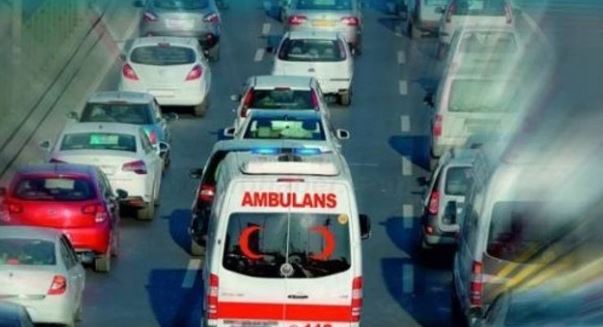 Ambulansa yol vermeyen sürücünün ifadesi ortaya çıktı