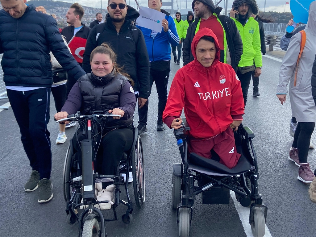 İstanbul Maratonu'nda Renkli Anlar