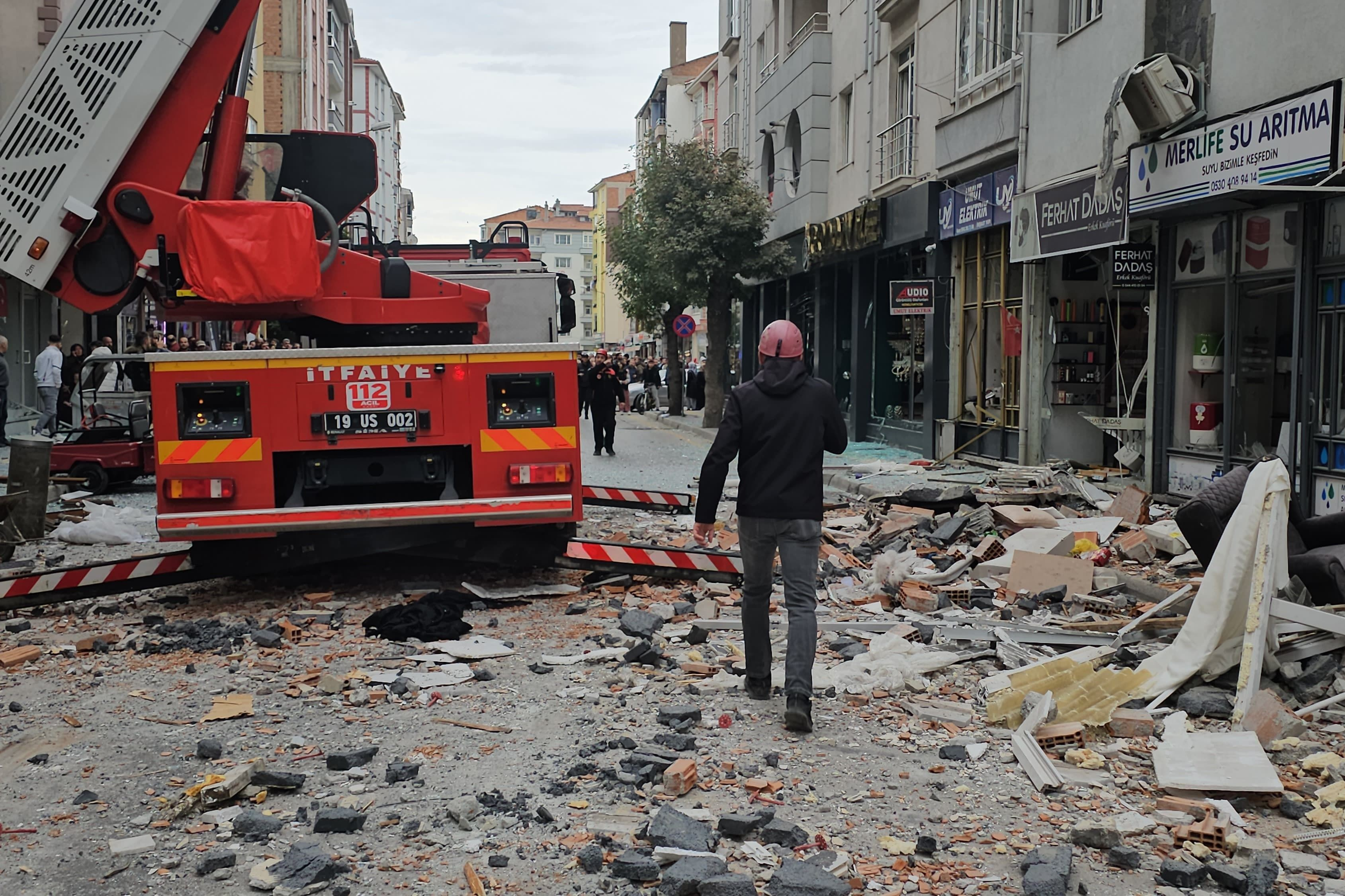 Çorum’da Doğal Gaz Patlaması: 1 Ölü, 16 Yaralı