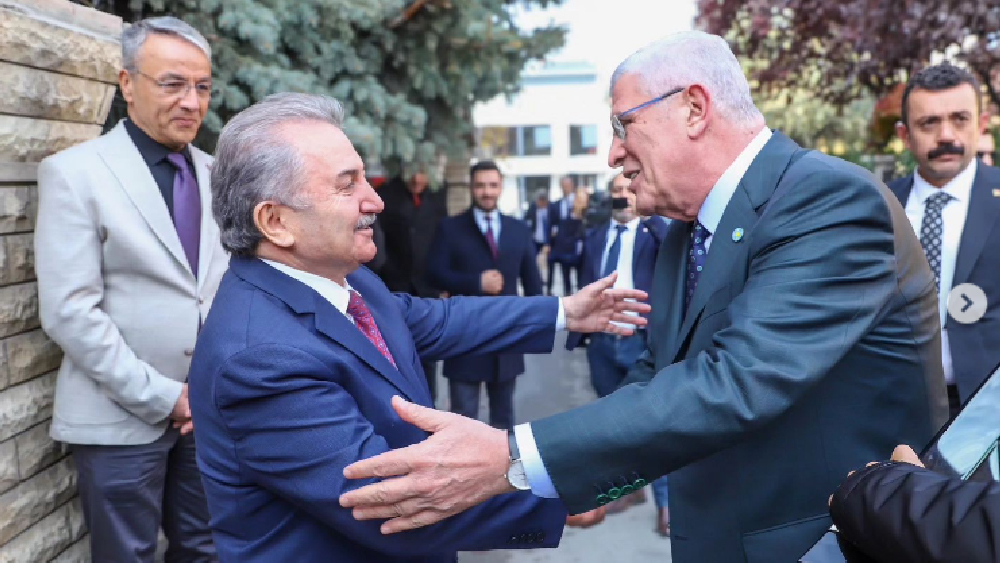 İYİ Parti Genel Başkanı Dervişoğlu, ATA Partisi’ni Ziyaret Etti