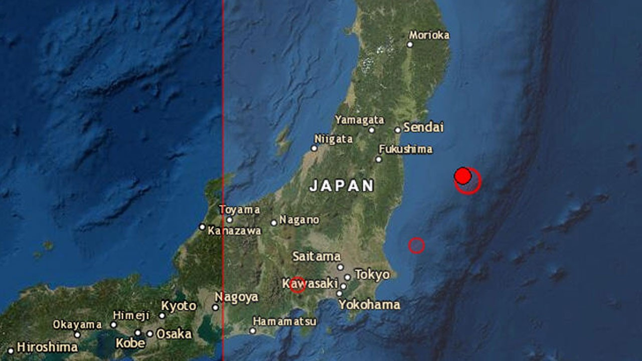 Son Dakika: Japonya’da Şiddetli Deprem!