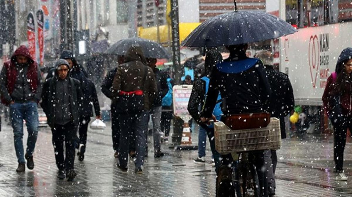 Meteoroloji'den Kuvvetli Yağış ve Kar Uyarısı