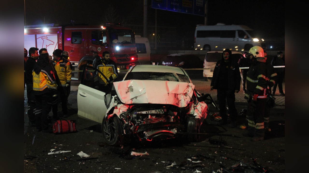 Aksaray'da feci kaza: 1 hayatını kaybetti, 1 yaralı