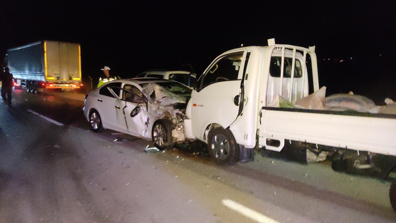 Polis Memuru Çiftin Yer Aldığı Trafik Kazası
