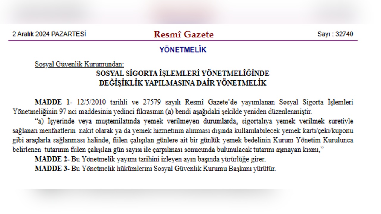 Yemek kartlarında yeni dönem: Asgari ücret etkisi