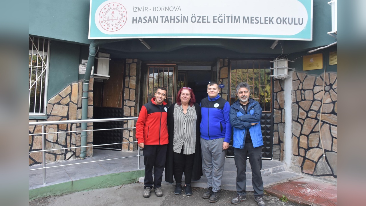 Özel eğitim mezunları, okullarında çalışarak istihdam ediliyor