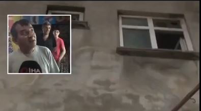 Suriyeli kiracı evi de apartmanı da bilerek su bastırdı!