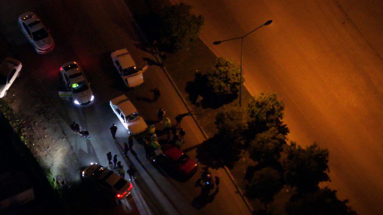 Adana'da dronlu sokak yarışı baskını