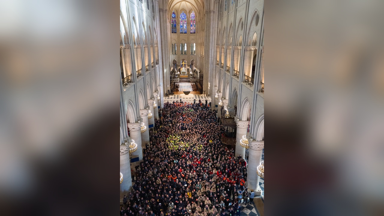 Trump, Notre-Dame Katedrali'nin yeniden açılışında