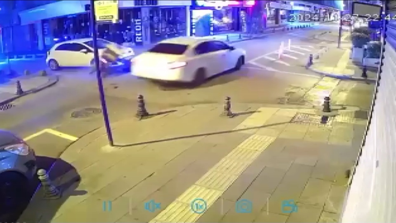 Pendik'te motokuryeye çarpan sürücü yakalandı