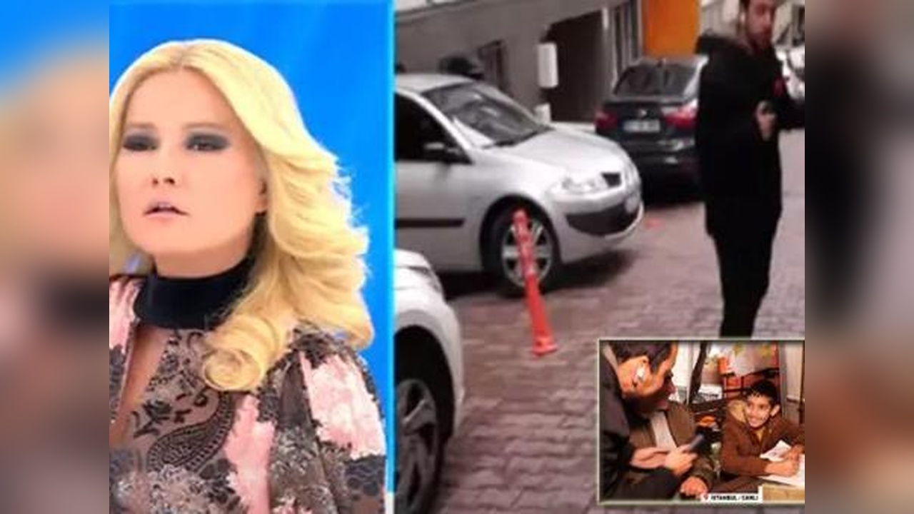 Canlı yayında kayıp çocuk bulundu