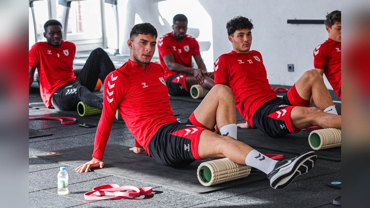 Samsunspor, Eyüpspor maçı için hazırlıklara hız kesmeden devam ediyor
