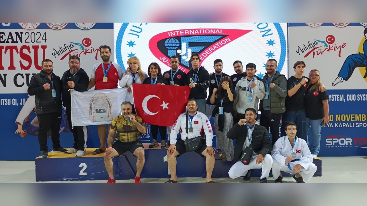 Mardinli sporcular, Avrupa Jujitsu Kupası'nda büyük başarı elde etti