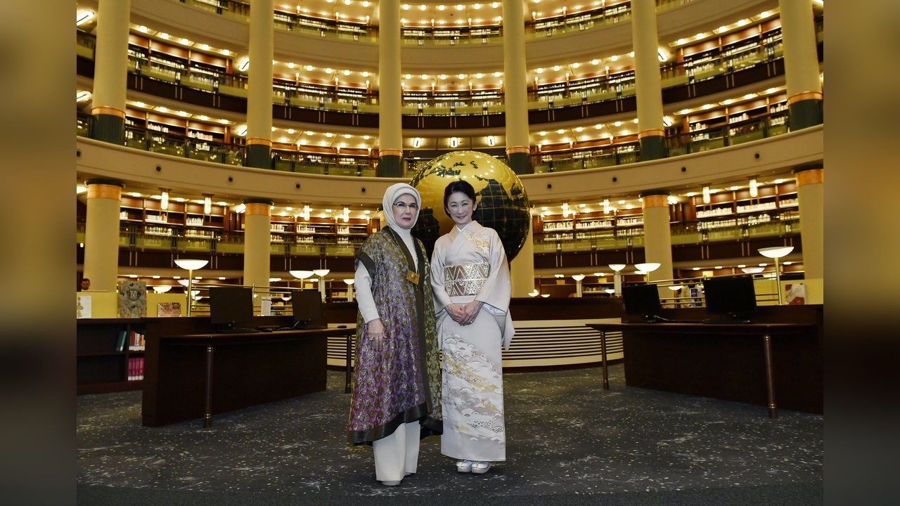 Emine Erdoğan ve Prenses Akishino'dan dostluk mesajı
