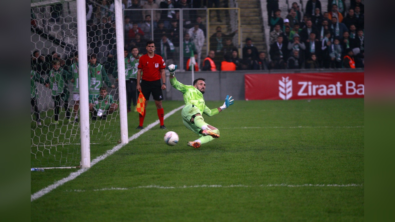 Bursaspor Türkiye Kupası'na veda etti