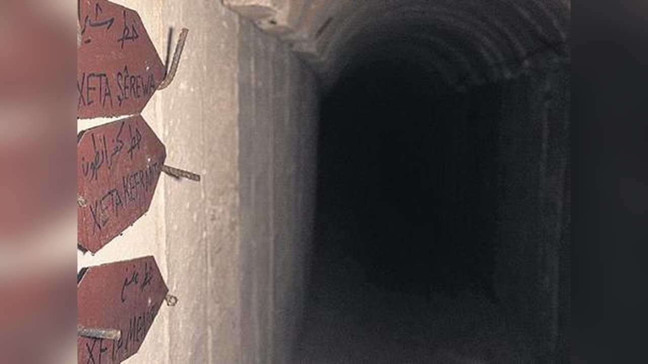 Tel Rıfat'ta tünel ağları yeraltı şehrine dönüştü