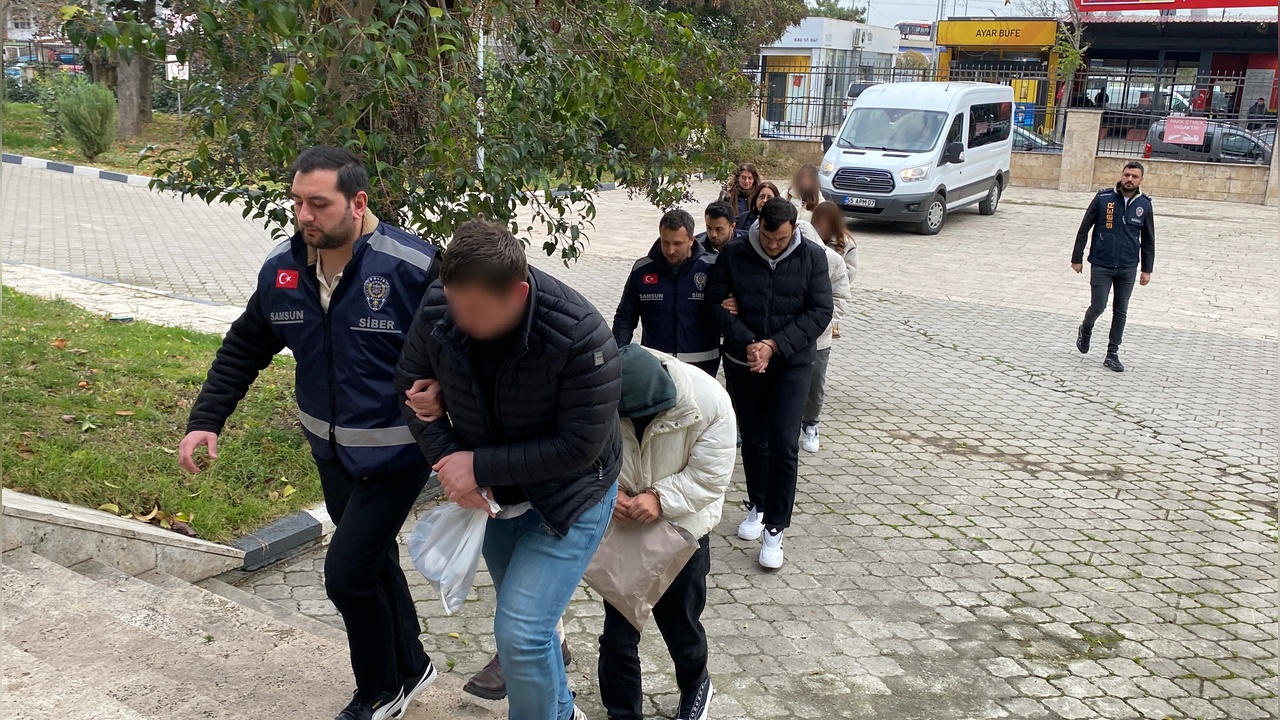 Samsun'da yasa dışı bahis operasyonu: 6 kişi adliyeye sevk edildi