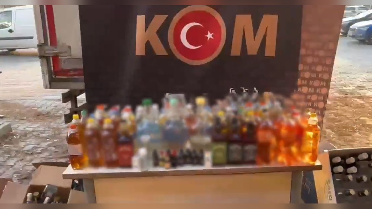Yılbaşı Öncesi Kayseri'de Sahte İçki Operasyonu