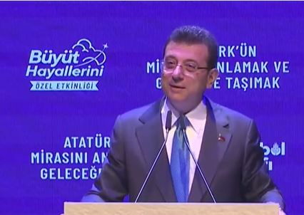 İmamoğlu Cumhurbaşkanı adayı gibi konuştu