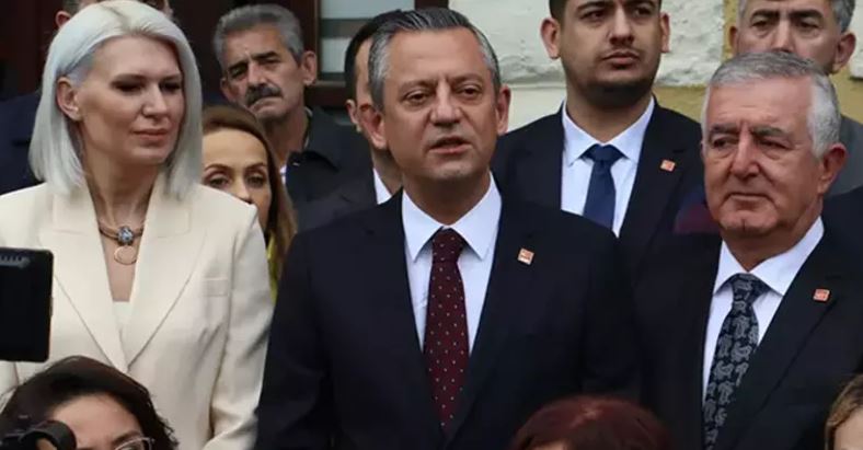 CHP lideri Özel'den erken seçim açıklaması