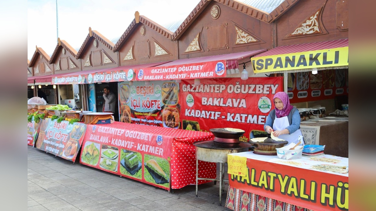 Malatya'nın Lezzetleri Kağıthane'de Sergileniyor