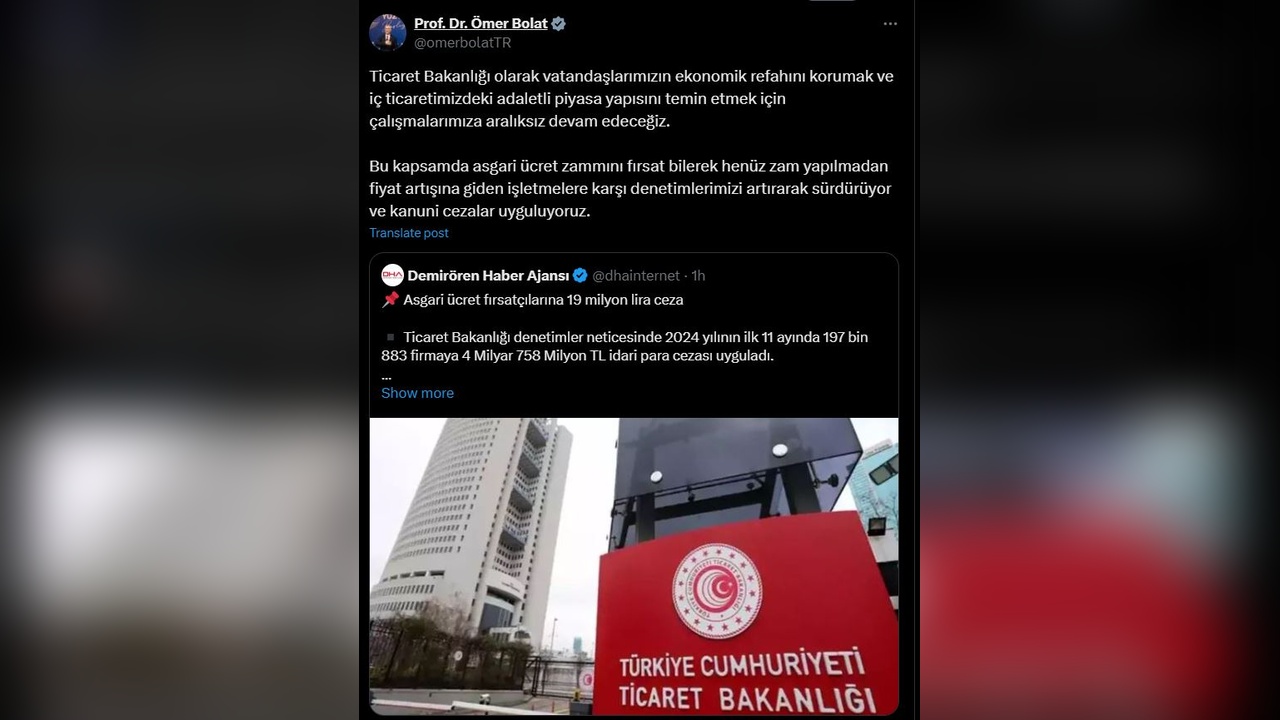 Asgari Ücret İhlallerine Ağır Ceza: 19 Milyon Lira