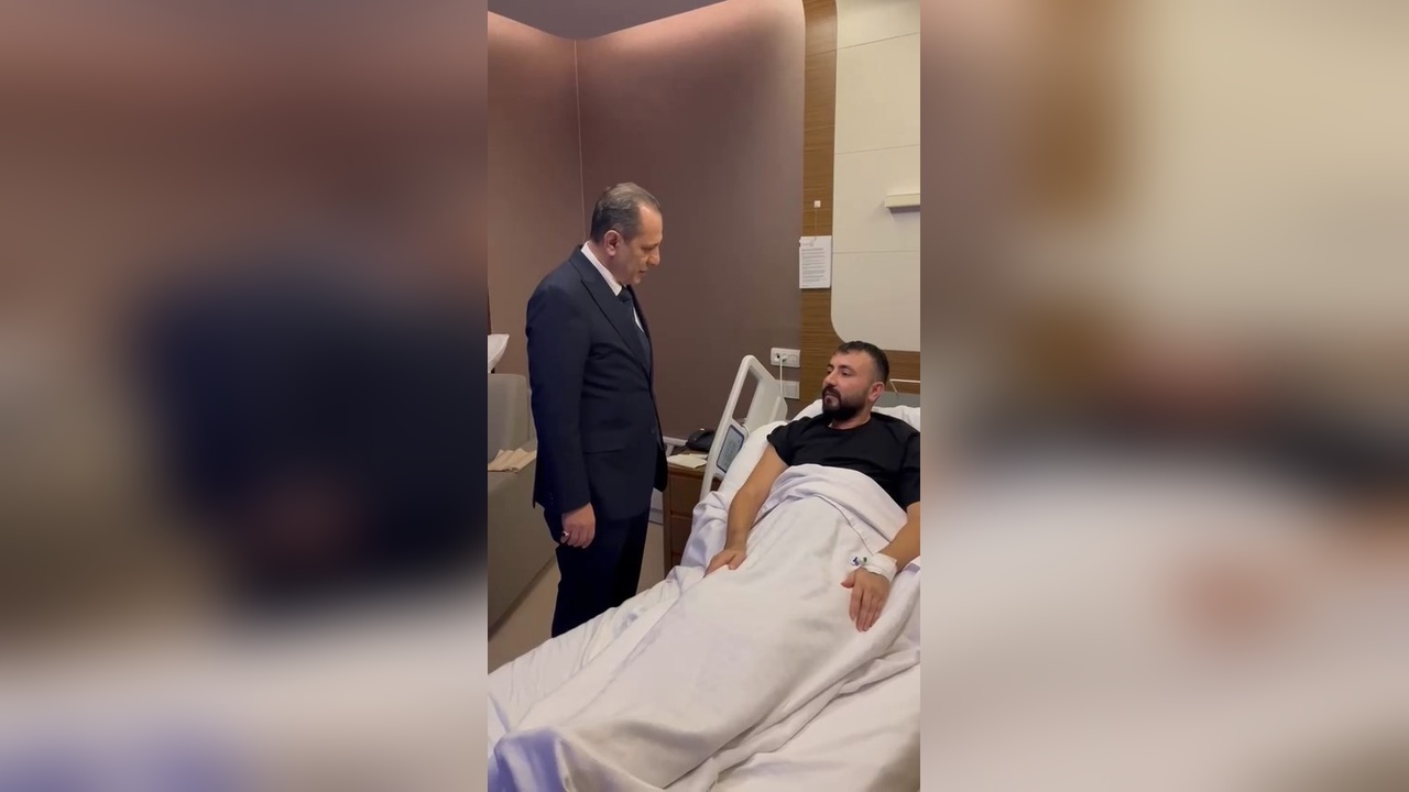 Esenyurt'ta Yaralanan Polis Memuruna Emniyet Müdürü Ziyareti