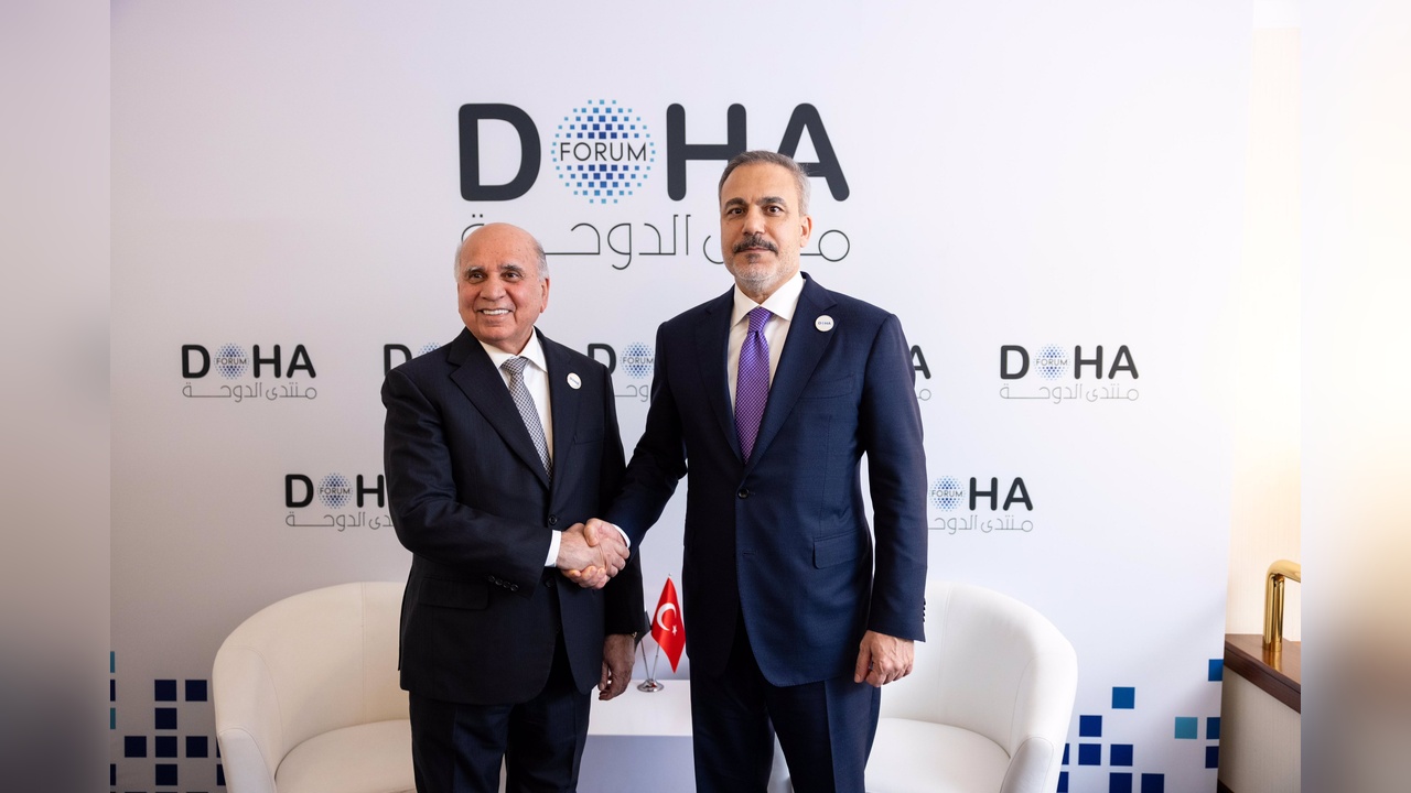 Bakan Fidan ve Iraklı Mevkidaşı Hüseyin Görüşme Gerçekleştirdi