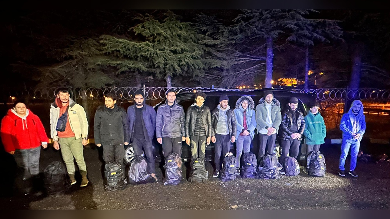Tekirdağ'da 11 Kaçak Göçmen ve Bir Organizasyon Sorumlusu Ele Geçirildi