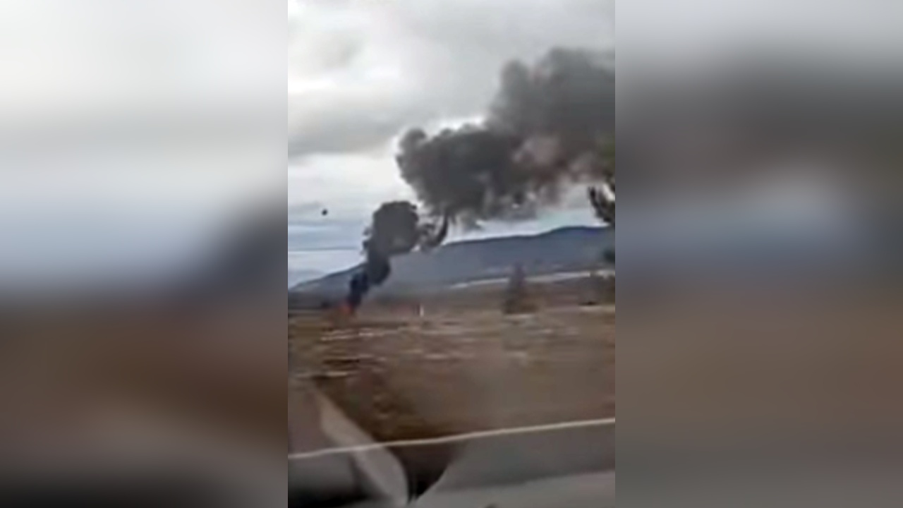 Isparta'da Askeri Helikopter Kazası