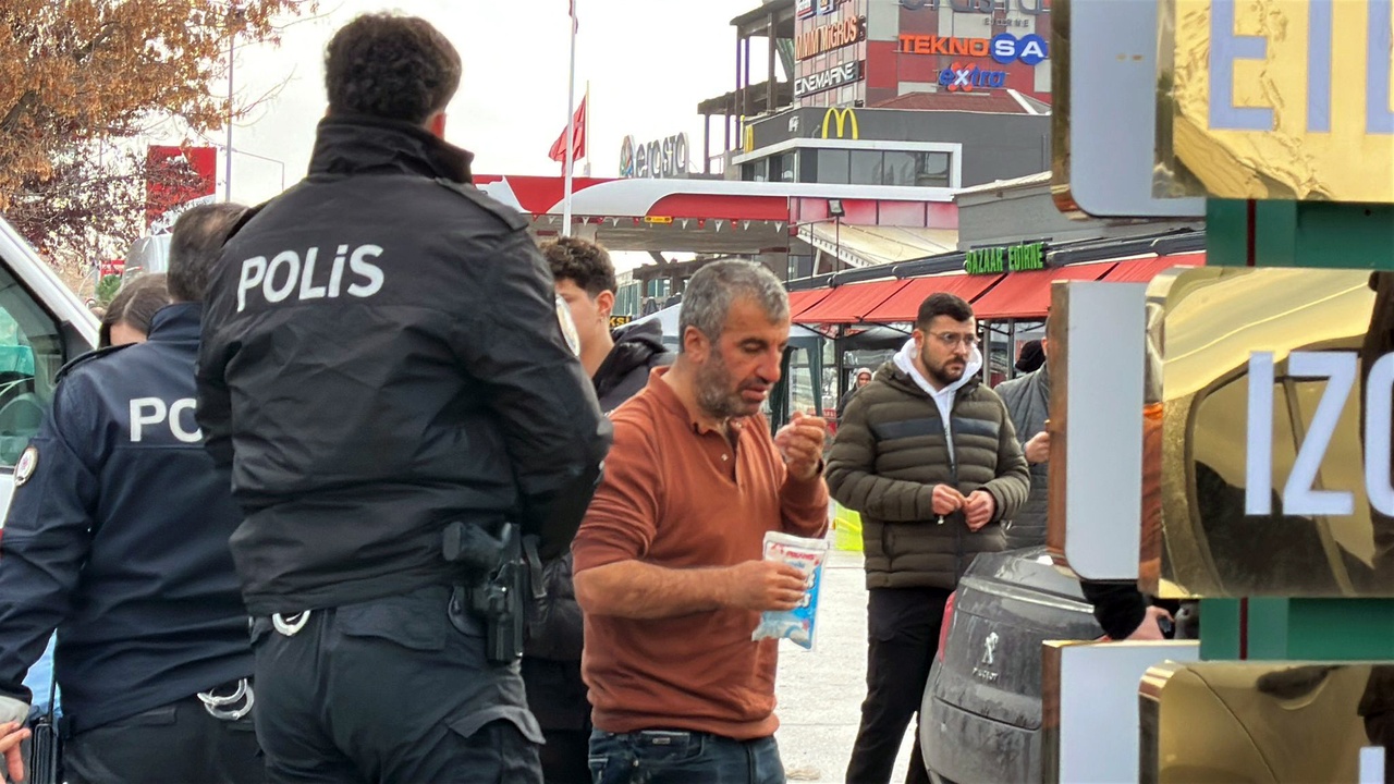 Edirne'de Esnaf Kavgası: Bir Yaralı, Dört Gözaltı
