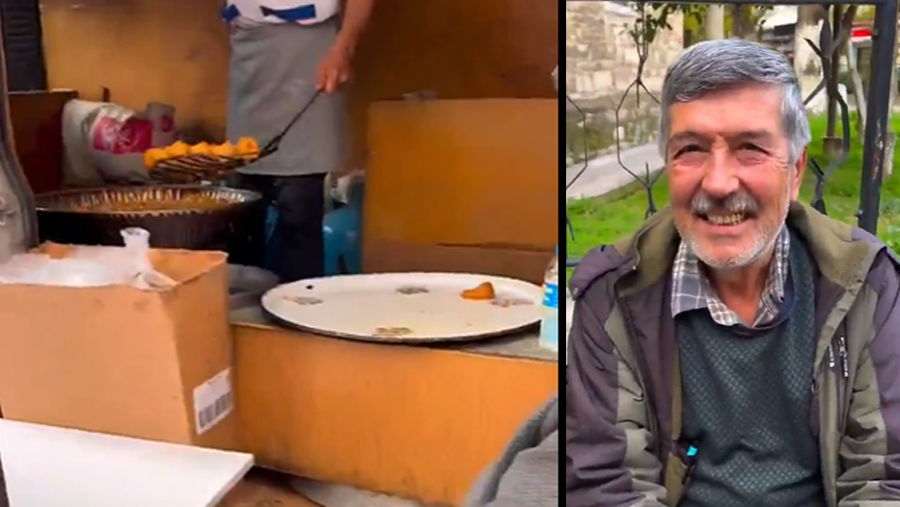 Ev sahibi kiracısının evden çıkmasının ardından lokma döktürdü