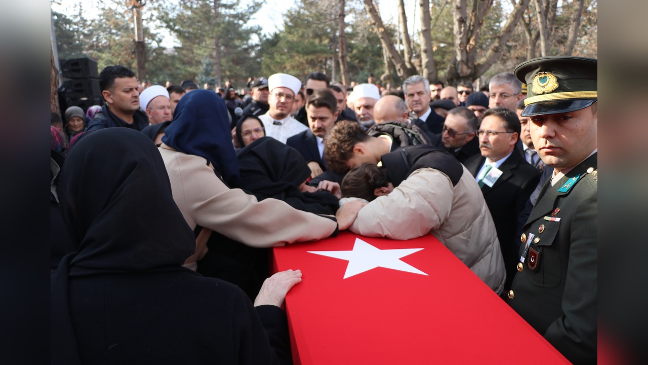 Kayseri'de Şehit Tuğgeneral Baydilli'ye Veda Töreni