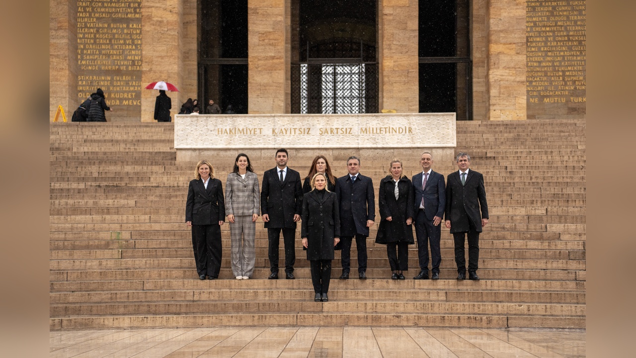 TTF Yönetimi Anıtkabir'i Ziyaret Etti