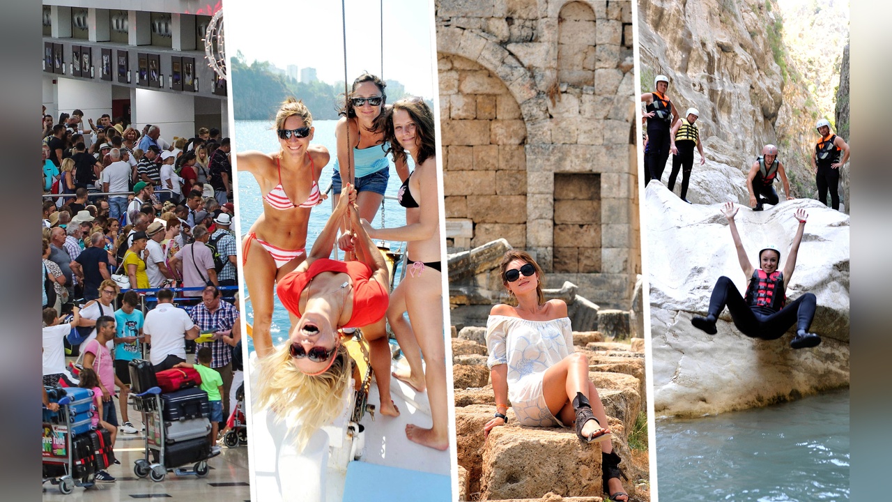 Antalya, Son 10 Yılda 112 Milyon Turisti Ağırladı