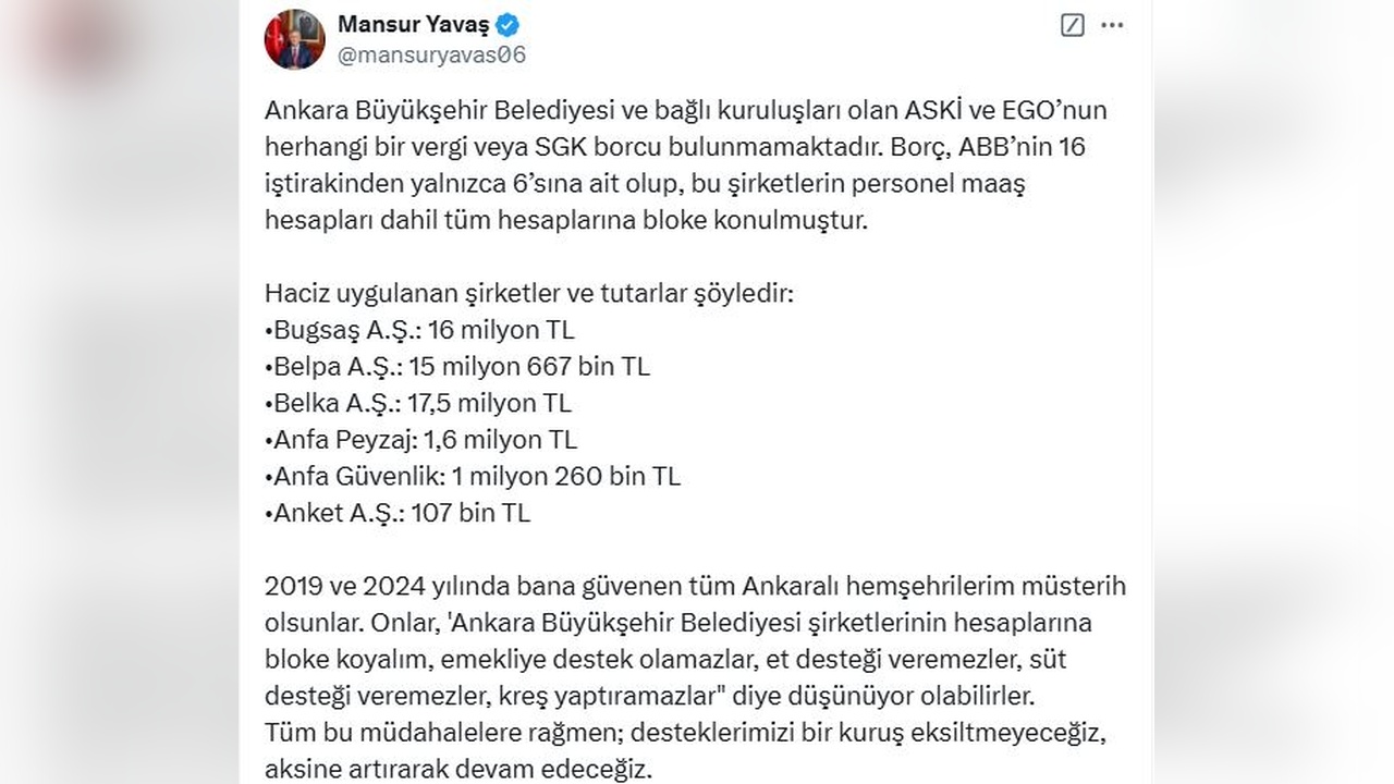 SGK Borcu Nedeniyle 6 Belediyeye Haciz Uygulandı
