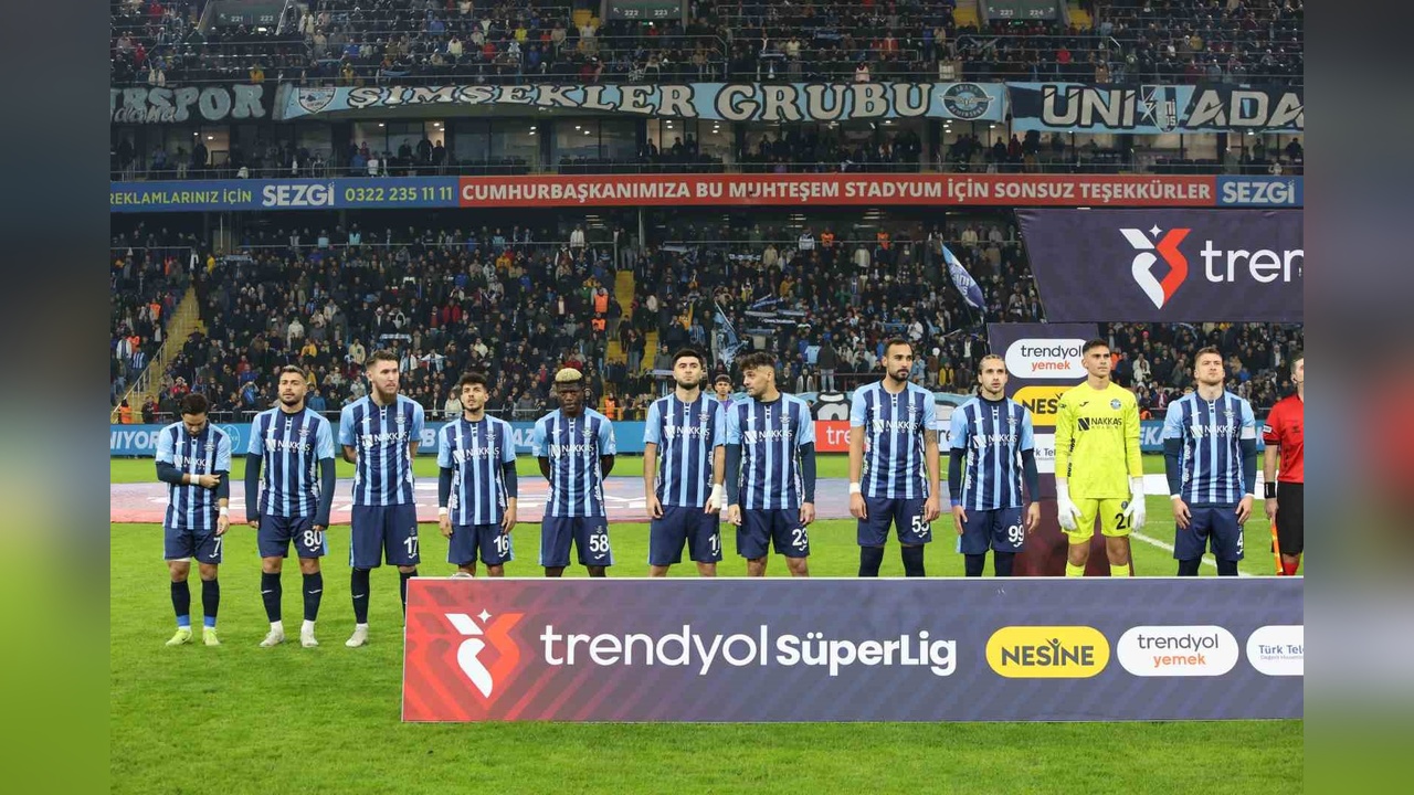 Trendyol Süper Lig'de Adana Demirspor ve Beşiktaş Beraberlik Mücadelesi Veriyor