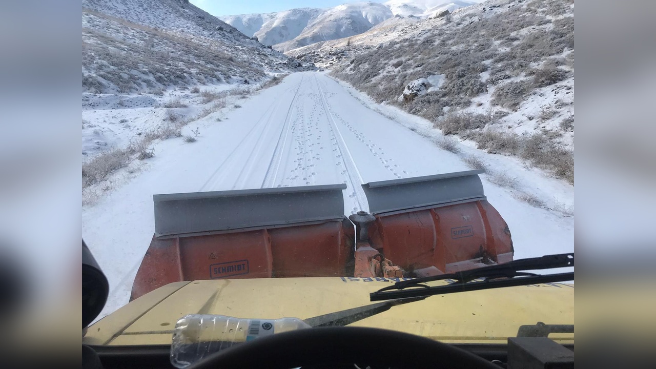 Elazığ'da Kapanan Beş Köy Yolu Yeniden Ulaşıma Açıldı