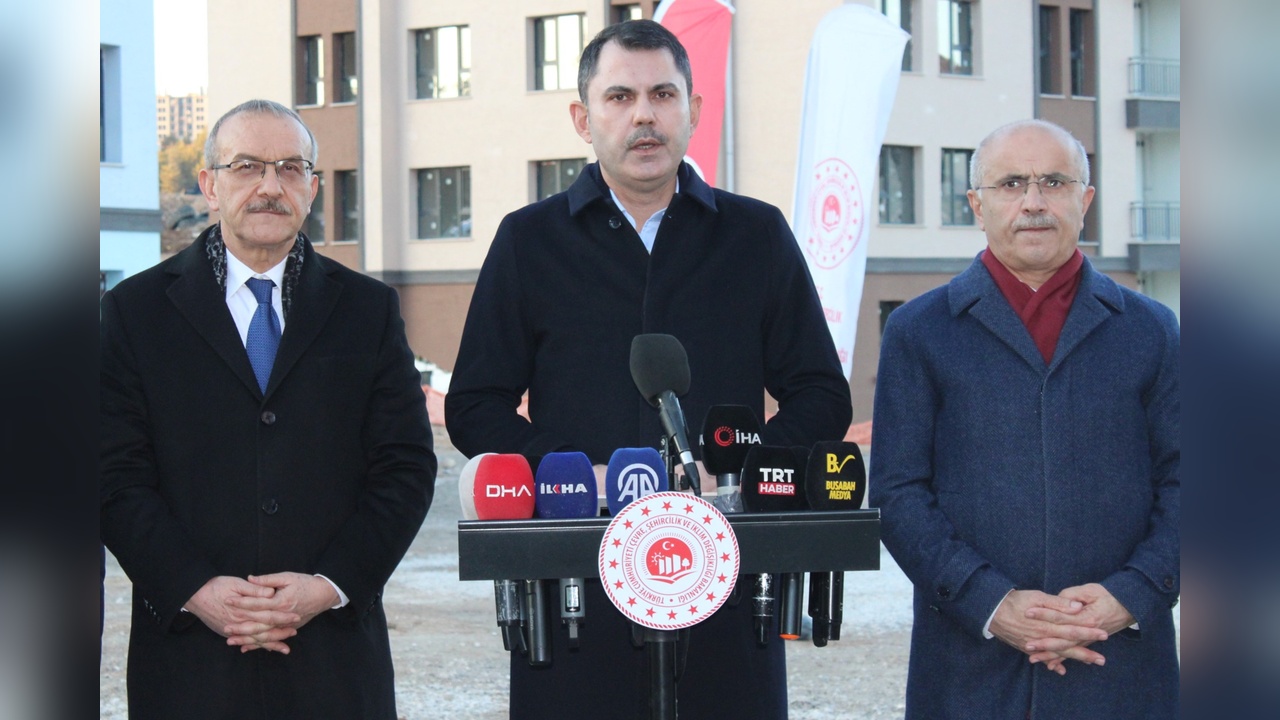 Bakan Kurum: Deprem Bölgesindeki Desteklerimiz Sürekli Devam Ediyor