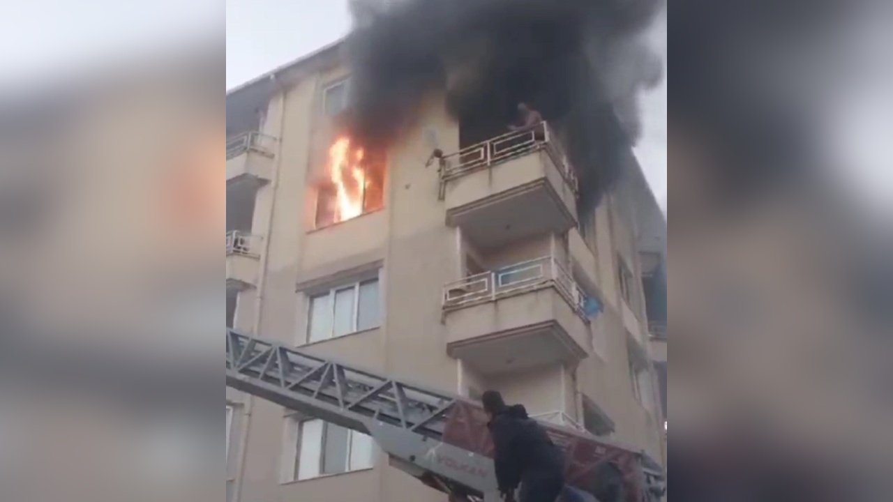 Tekirdağ'da Yangın Faciası: Mahsur Kalan Birey Kurtarıldı