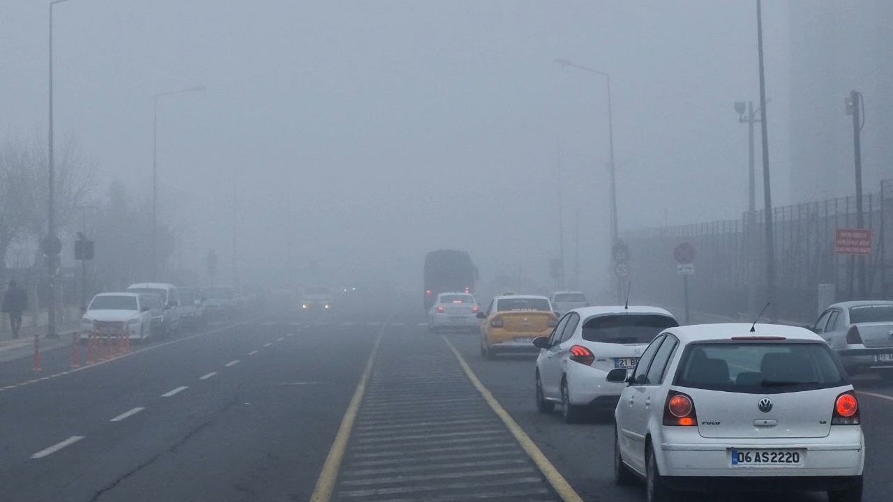 Diyarbakır'da Sis Uçuşları Olumsuz Etkiledi