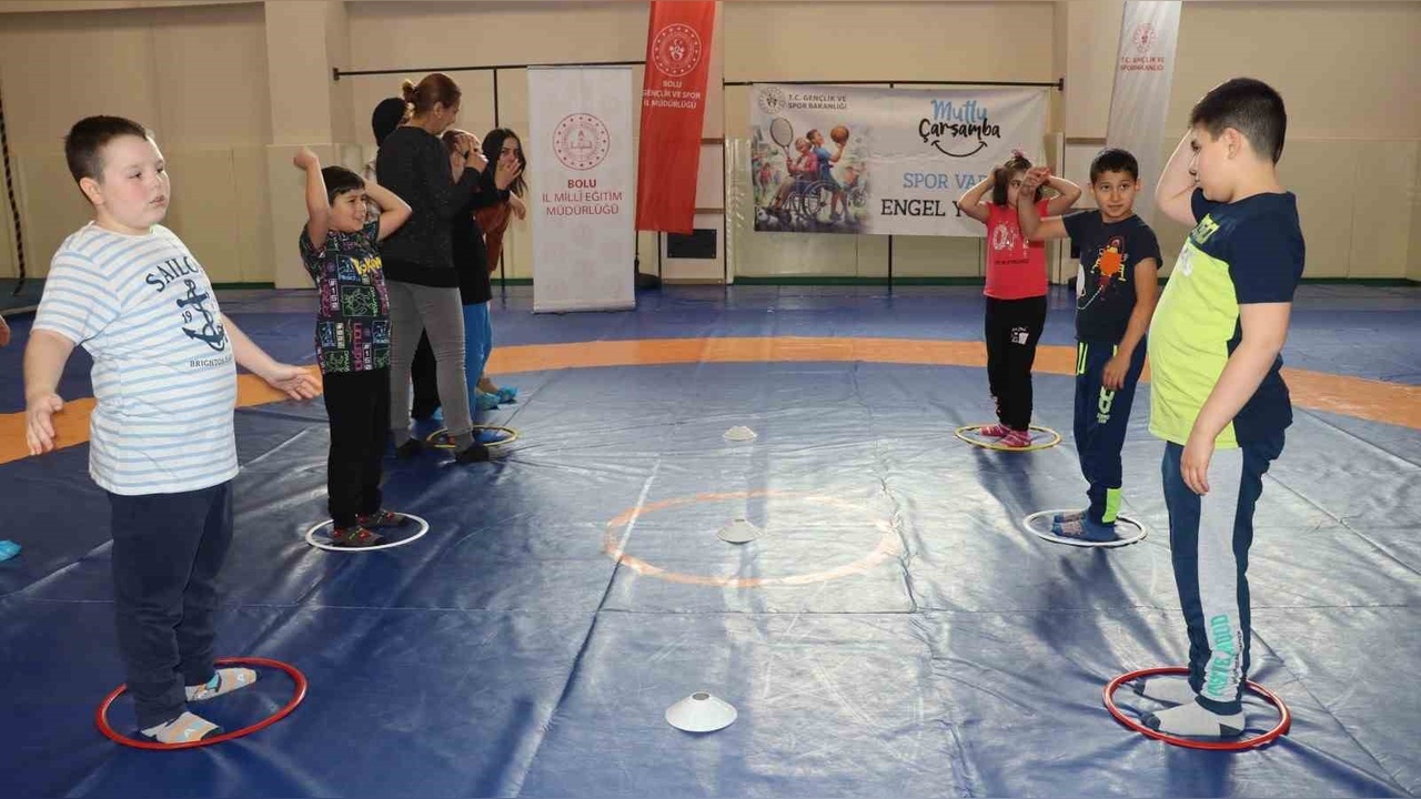Bolu'daki Özel Öğrenciler, Sporla Hayatlarını Canlandırıyor