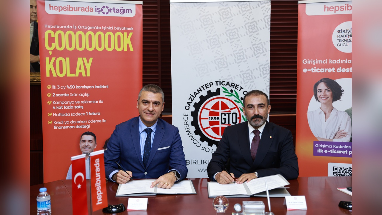 Hepsiburada, Gaziantep Ticaret Odası ile El Ele: Deprem Bölgesi İş Ortaklarına Destek