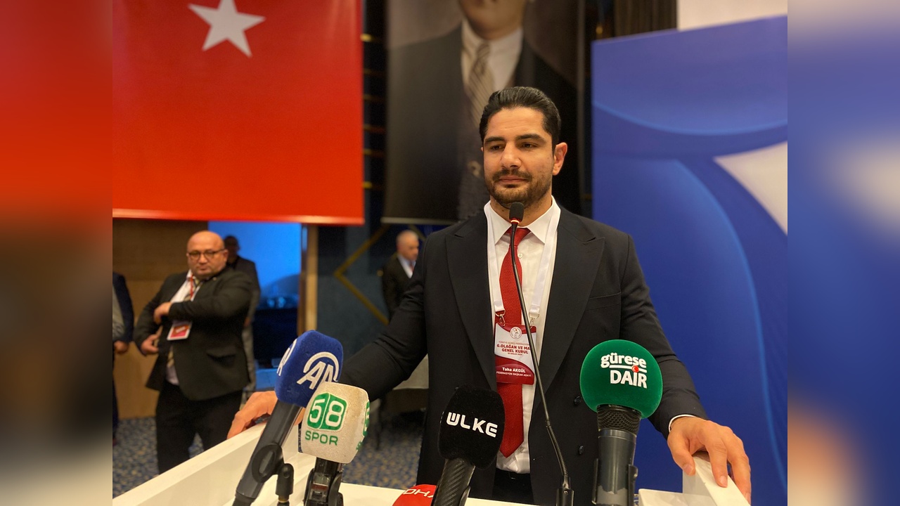 Taha Akgül, Türkiye Güreş Federasyonu'nun Yeni Başkanı Oldu