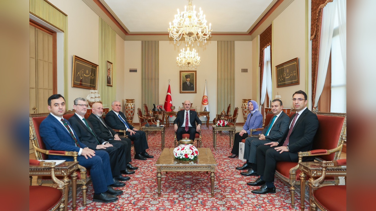 Kurtulmuş'tan Akarca'ya Resmi Kabul