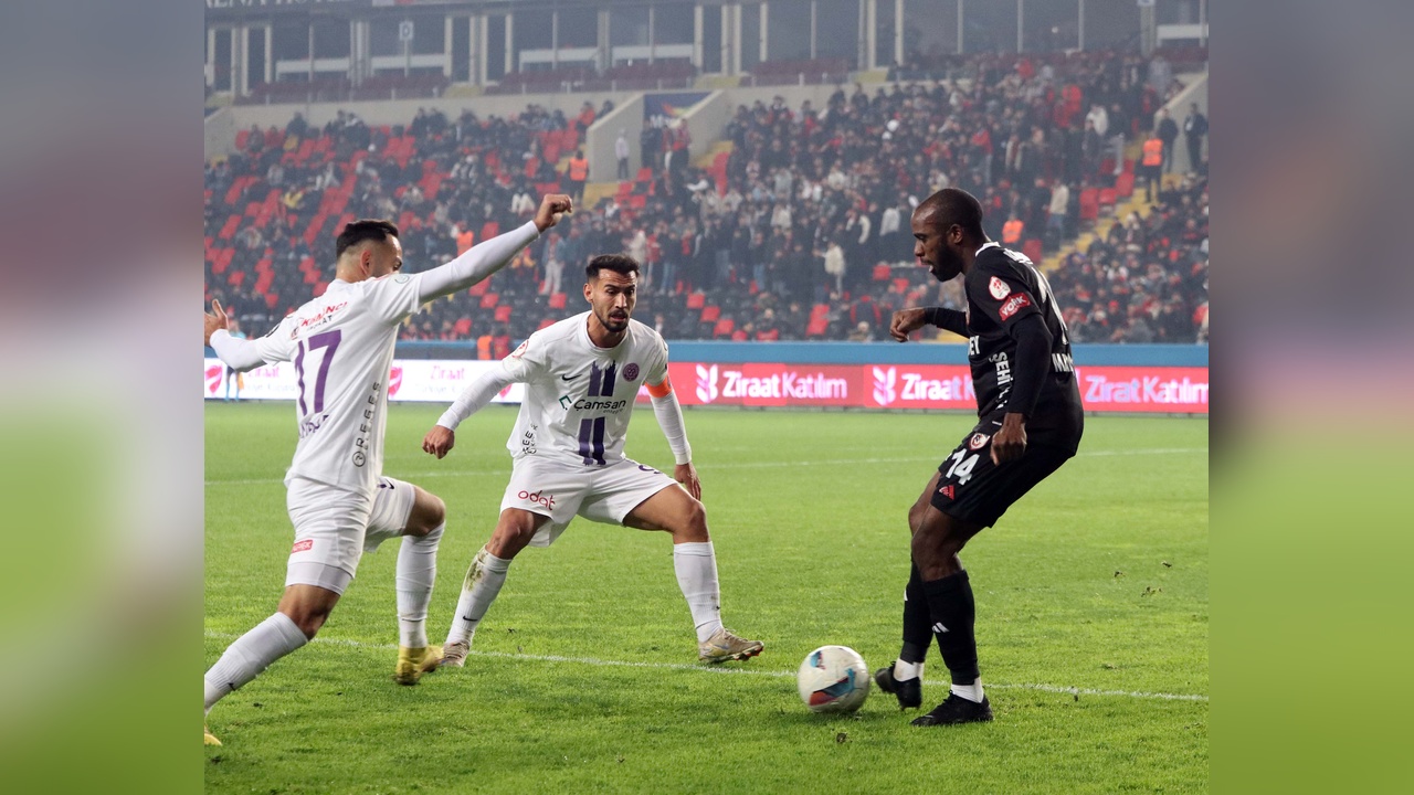 Gaziantep FK, Orduspor'u Mağlup Etti