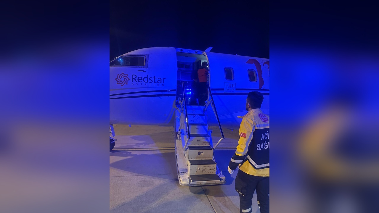 Acil Durum: Ambulans Uçak 1 Günlük Bebek İçin Havalandı