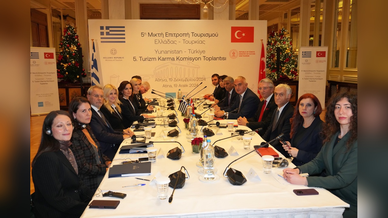 İki Bakan Turizm İşbirliği İçin Toplandı